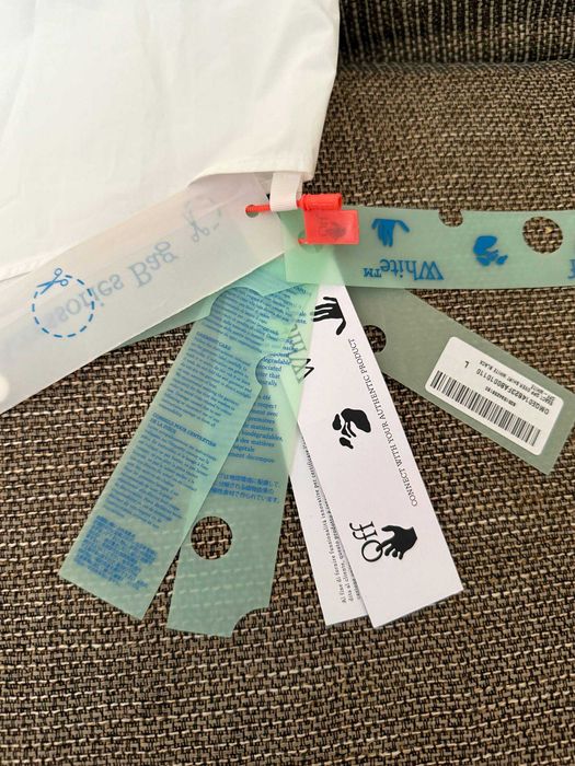 Оригинальная рубашка OFF-WHITE, размер Л, новый