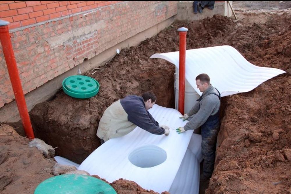 Септик под ключ установка ЗА 1 День!