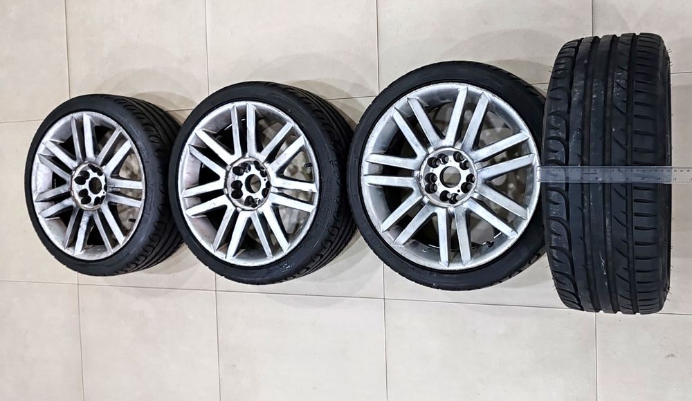 Set 4 jante aliaj R17 + anvelope 205/40 ZR17 XL