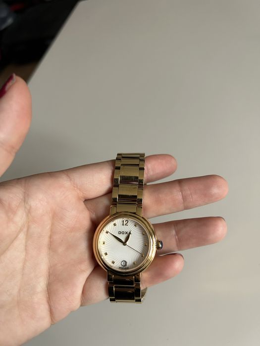 Ceas femei Doxa Blue Stone auriu