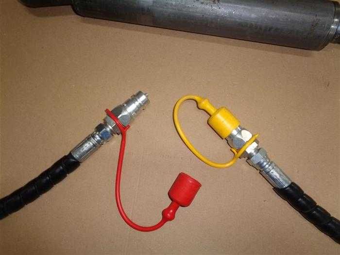 Cilindru semanator ridicare tirant central sistem hidraulic complet