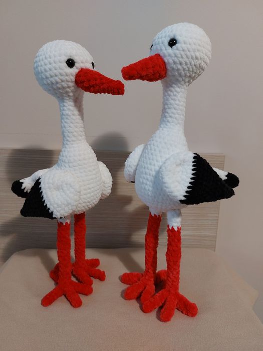 Ръчно плетени играчки на една кука