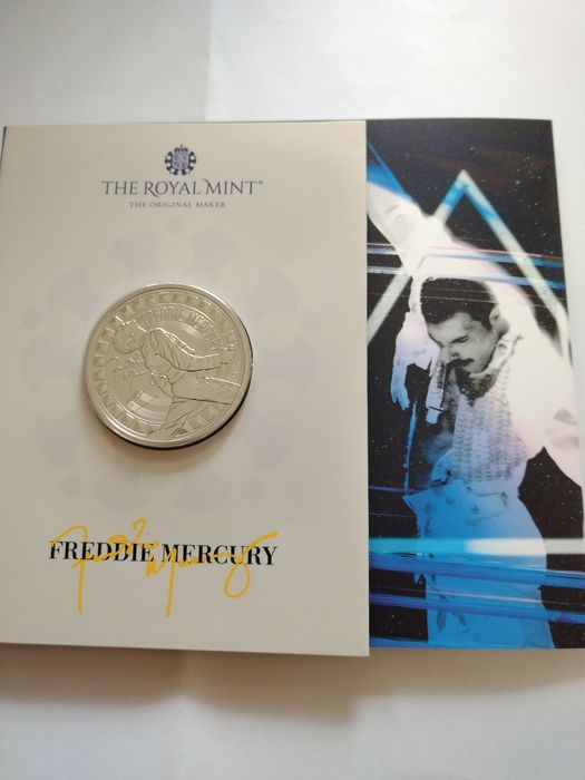 Калекционерска монета на Фреди Меркюри