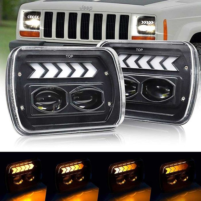 Set Faruri Wrangler YJ / Cherokee XJ 150W Patrol Landcruiser L200