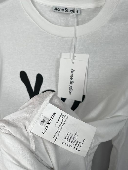 Acne Studios White Long Sleeve ( S M L XL )