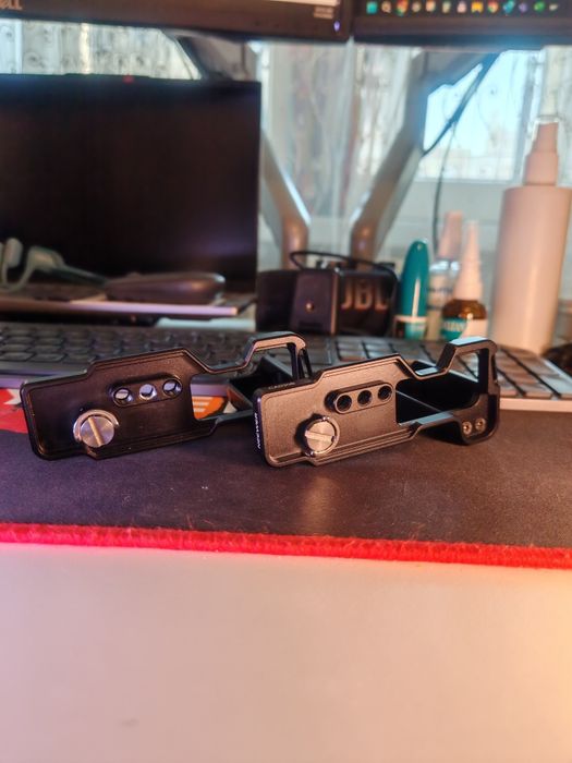 Grip L bracket NEEWER Sony ZV-1F ZV-1 II Metal grip piele filet 1/4"