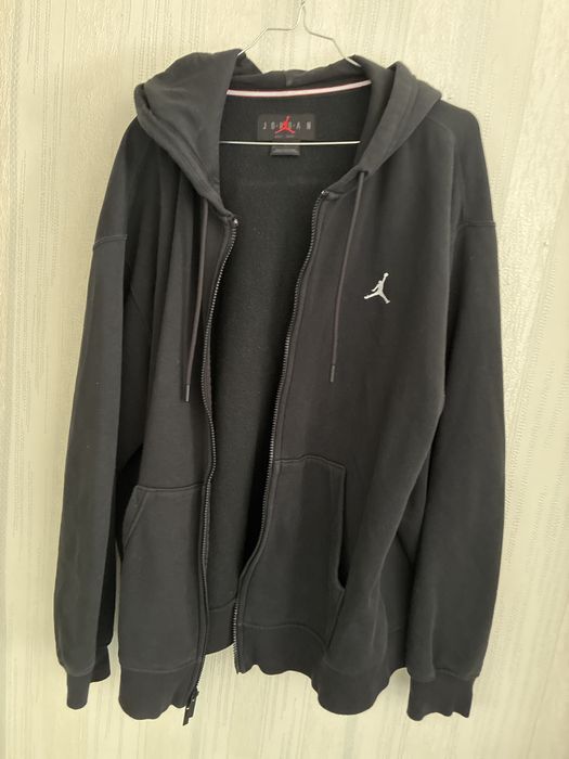 Hanorac Jordan Negru Fermoar Marimea L