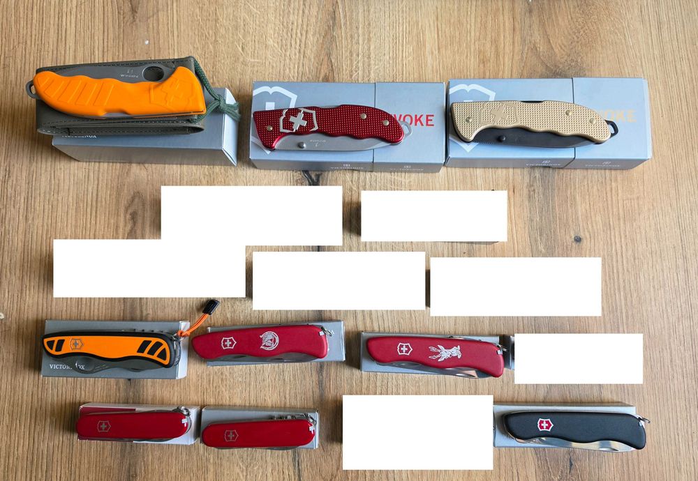 9 различни модела Victorinox