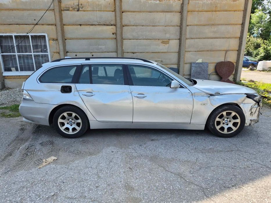 BMW E61 520D 163кс M47 ксенон ръчка НА ЧАСТИ!