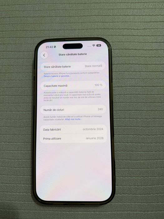 Iphone 16 pro max 512 gb
