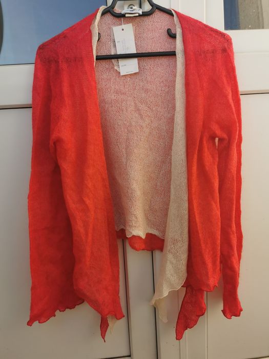 Cardigan Bagarry M-L kid mohair lână