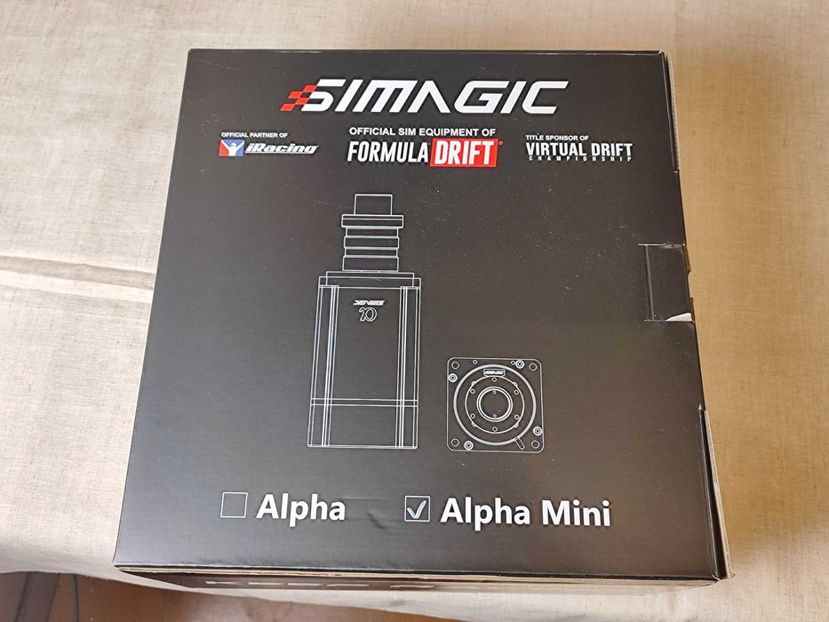 База рулевая Simagic Alpha Mini - 10 Нм, симрейсинг, симулятор