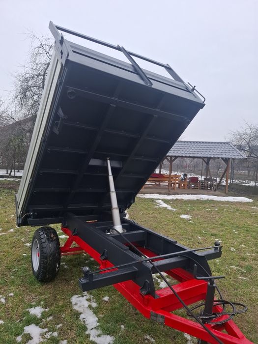 Remorca basculabila 3 părți