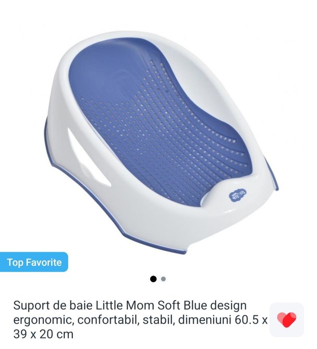 Suport pentru baie bebe little Mom