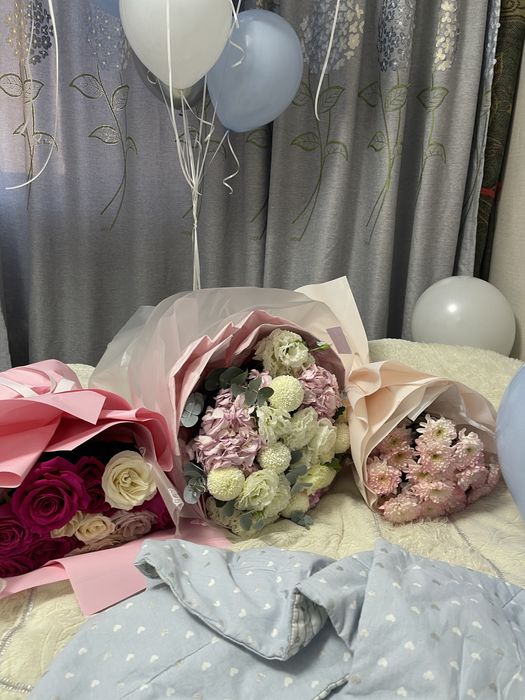 Цветы свежие 10000тг