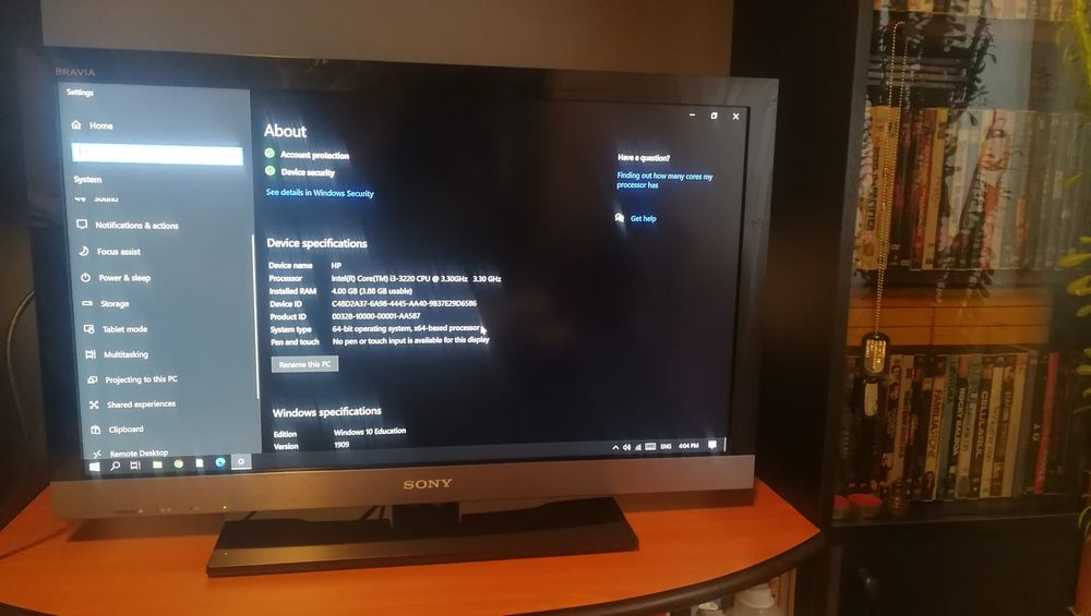 Desktop HP procesor I3