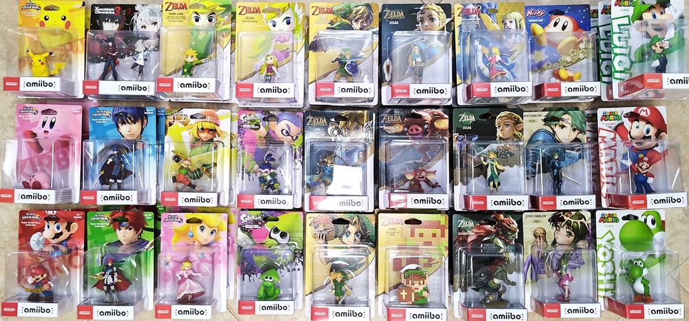 Nintendo Switch amiibo фигурки / Чисто НОВИ/ Mario/Zelda/Pokemon