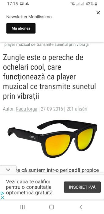 Ochelari smart Zungle Panther