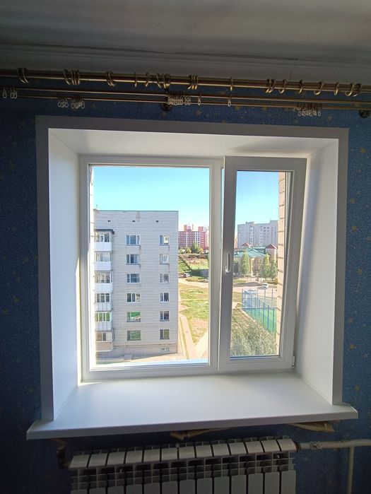 Пластиковые откосы подоконники