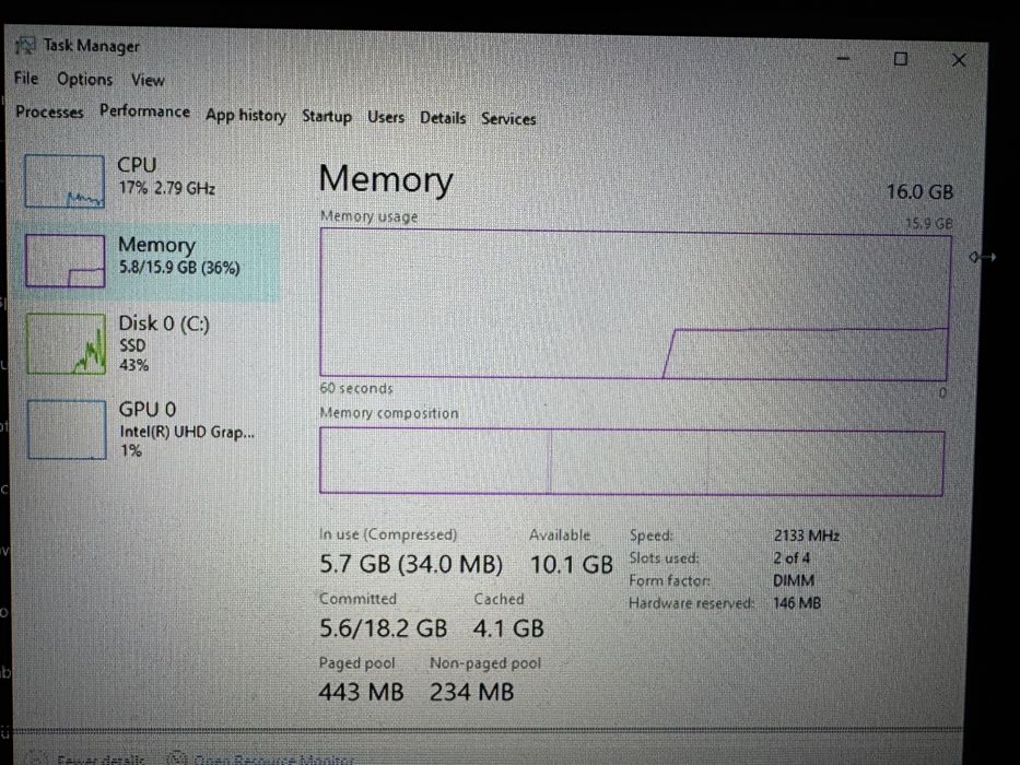Memorie RAM PC Desktop 16GB (2x8) 2133MHz