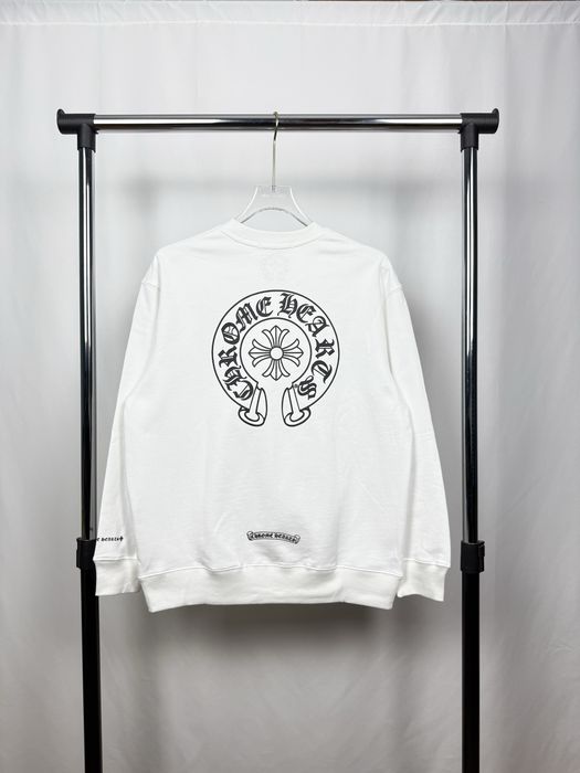 Chrome Hearts White Sweatshirt | Hanorac Chrome Hearts