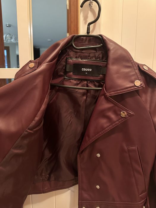 Дамско кожено яке Cropp