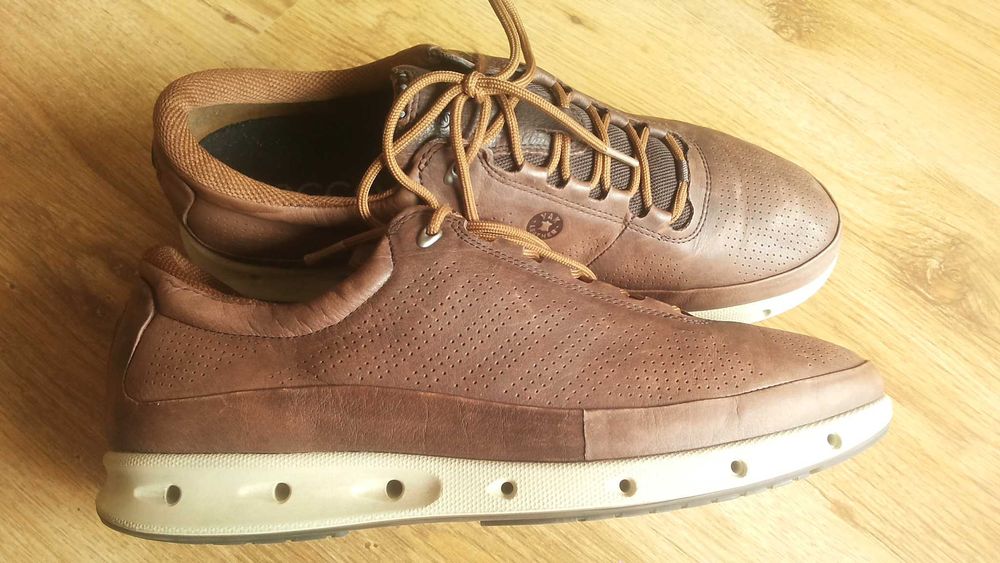ECCO GORE-TEX YAK LEATHER Shoes размер EUR 44 естествена кожа водонепромокаеми - 1103