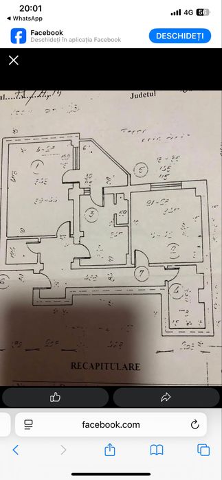 Vand apartament 2 camere 56 m 2