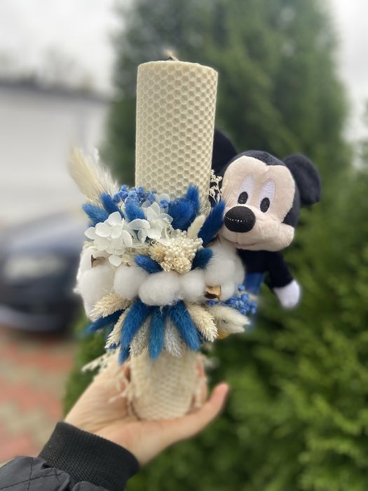 Lumanare mickey personalizata