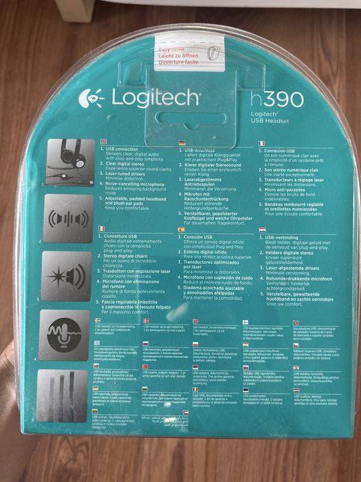 Наушники logitech h390