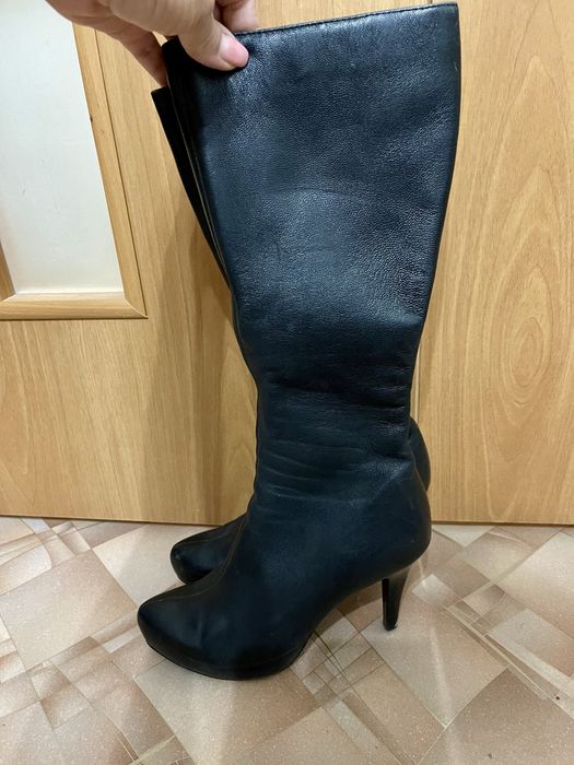 Женские сапоги весенние