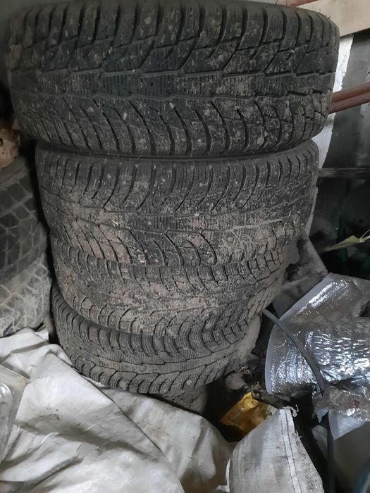 Зимние шипованные шины с дисками