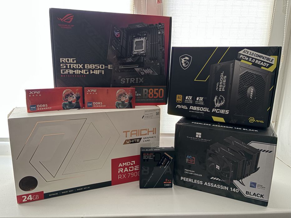 Игровой пк, RX 7900 xtx 9800X3D