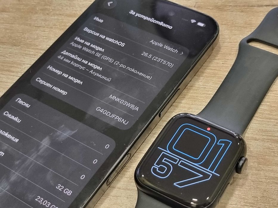Apple watch SE 2 gen.  92% батерия