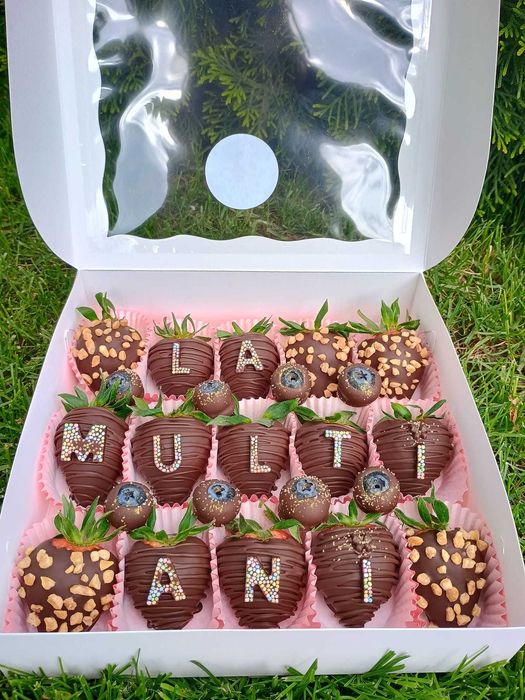 capsuni in ciocolata IAȘI