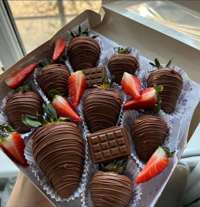 Клубника в шоколаде