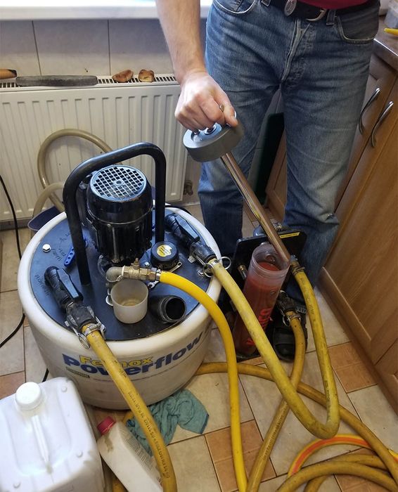 Промывка отопителных систем