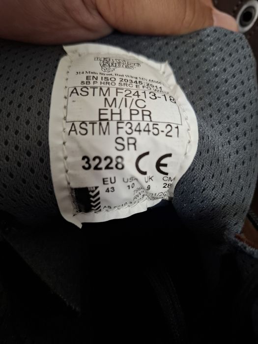 Спецобувь Red Wings 43р