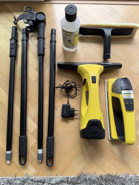 Уред за почистване на прозорци Karcher WV 2  + KV 4 Premium, плюс удължител Karcher KV