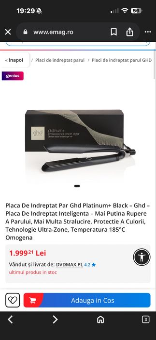 Platinum + professional smart styler ( Nou )