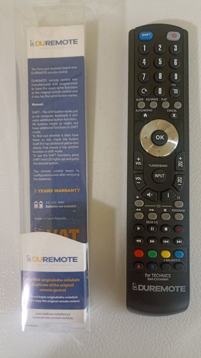 Telecomanda inlocuitoare Technics RAK-CH 144WH