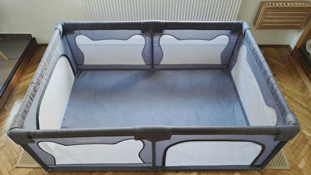 Tarc de joaca copii Lionelo Willow 127 x 187 cm, ca nou