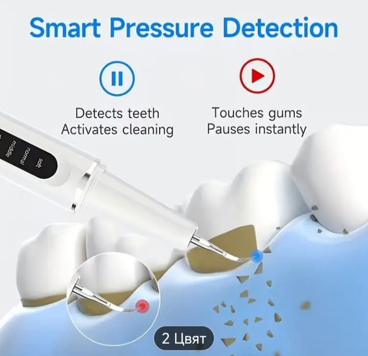 Електрически комплект за почистване на зъби  USB акумулаторен