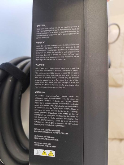 Зарядна станция 22KW/32A с кабел тип 2 - 5 метра, wifi,bluetooth и Аpp