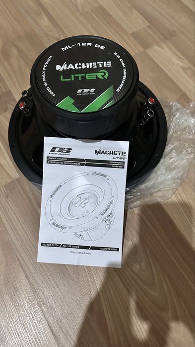 Сабуфер 12 machete liteR