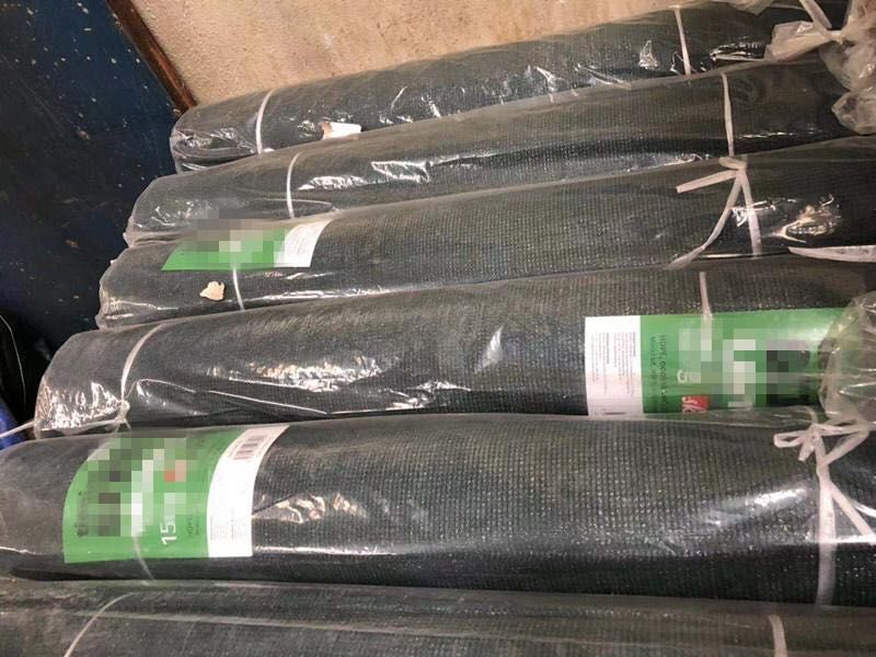 PLASA 95% UMBRIRE Gard, 150 gr/mp densitate, FOARTE BUNA CALITATIV 2x50m=440lei