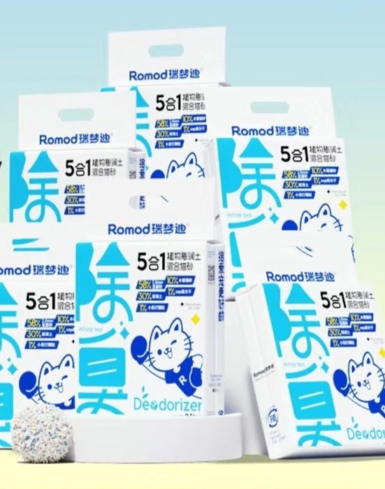 Кошачий наполнитель, туалет