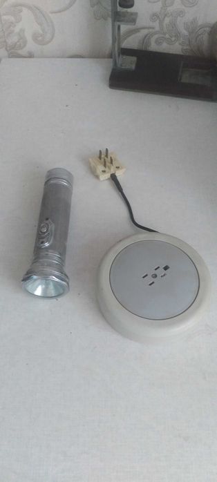Фонарик металлический