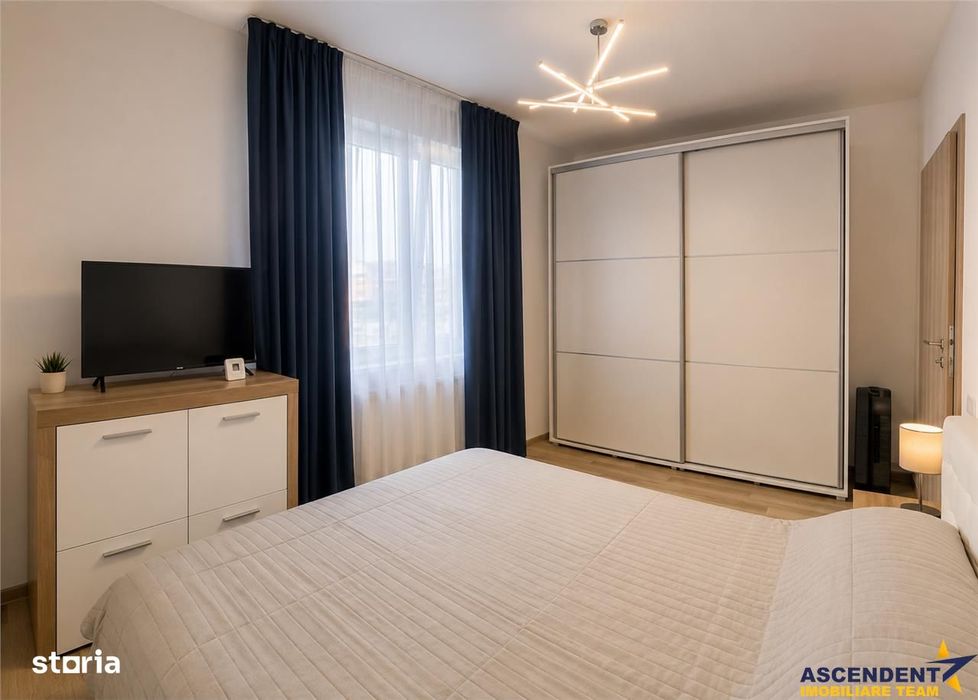 Apartament tip studio, mobilat si utilat modern, terasa,  Cartier Flor