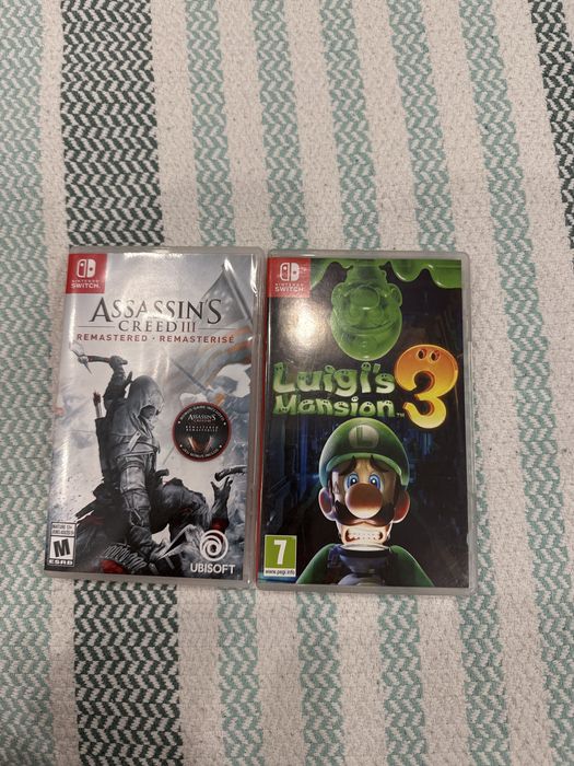 Nintendo Switch 1,с играми в комплекте